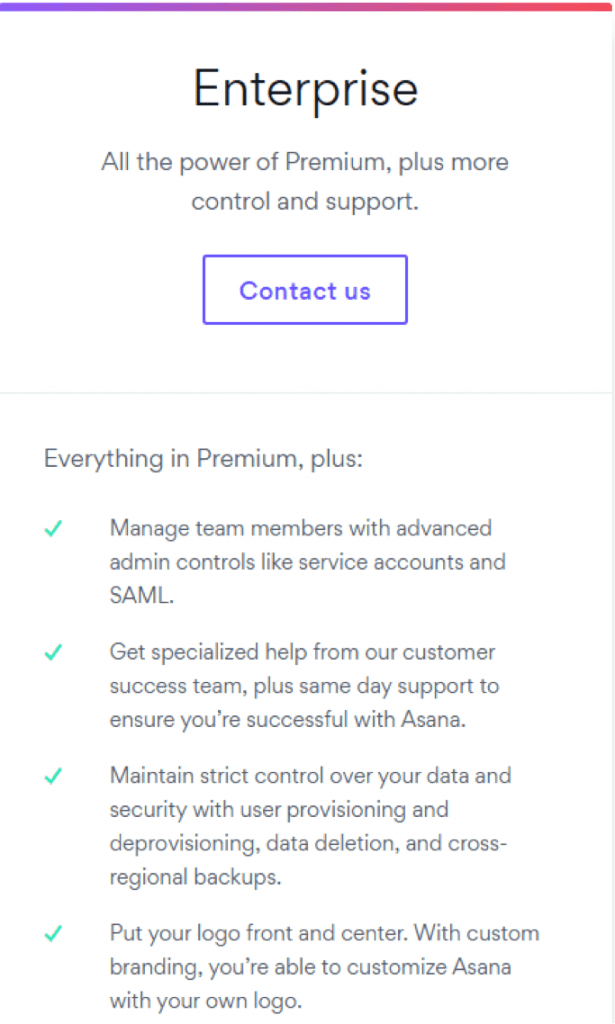 asana enterprise