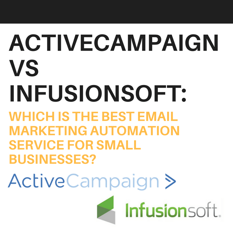 Infusionsoft Comparison Chart