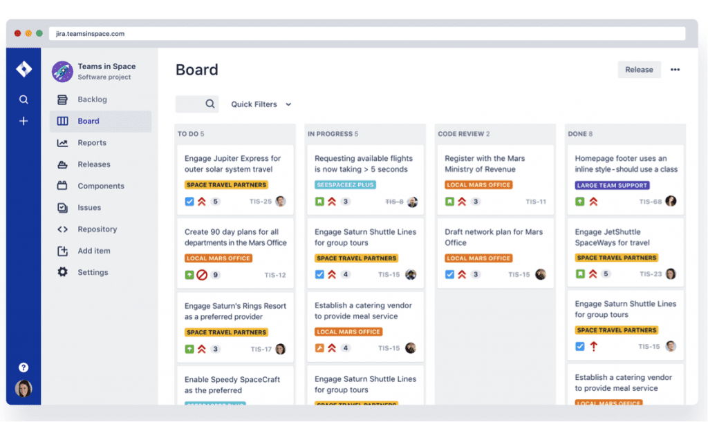 jira screenshot