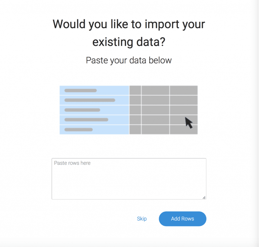 maandag data project management tool