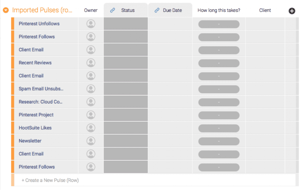 monday tasks project management