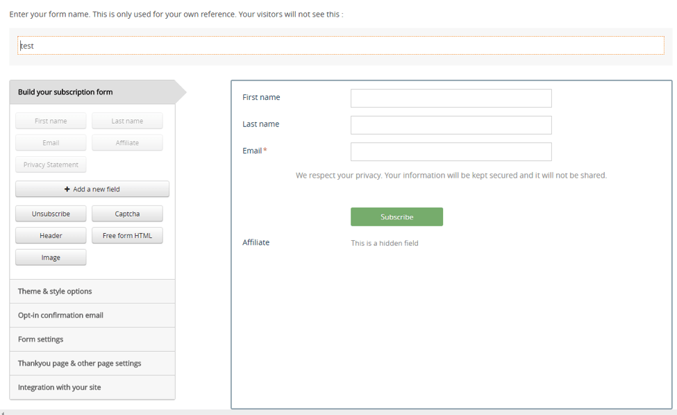 sendlane editor signup