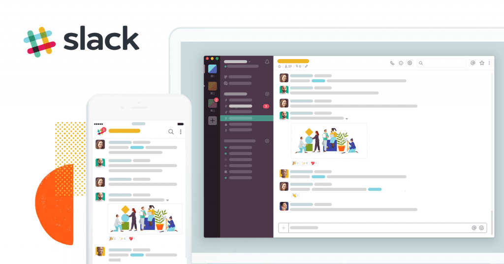 slack escritorio móvil