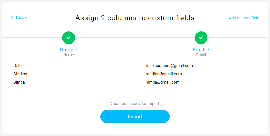 GetResponse-Assign-Columns