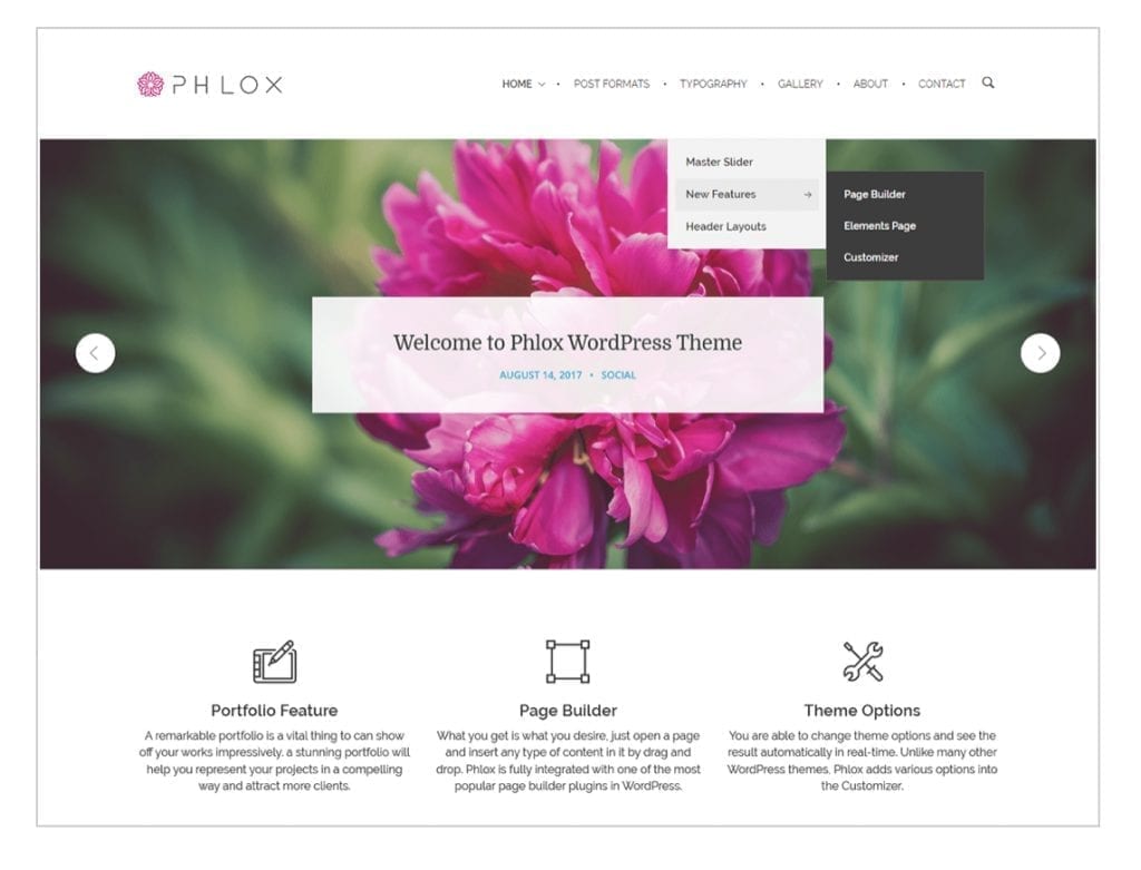 Phlox-WP theme