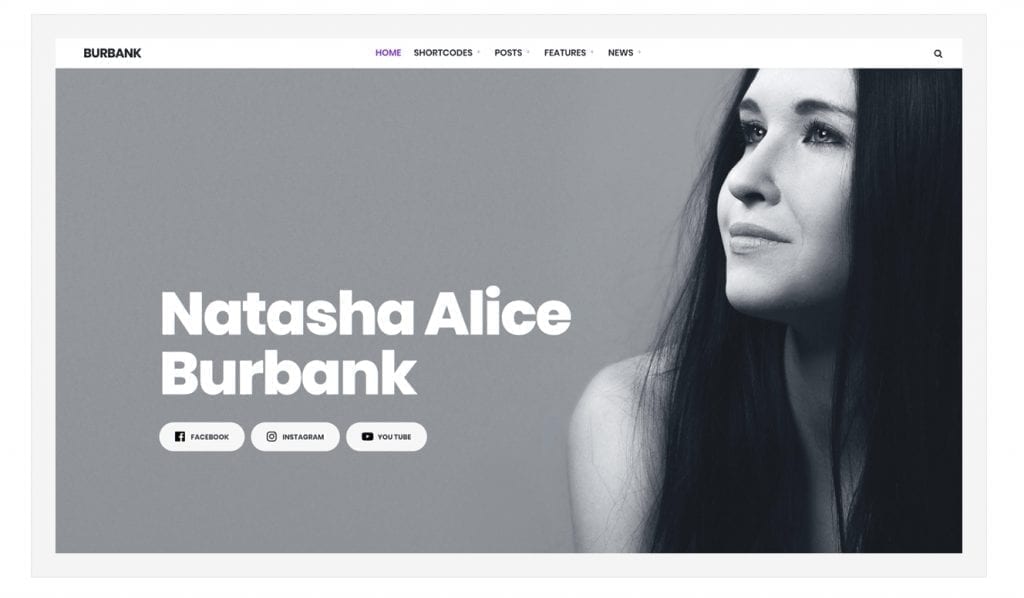 Burbank-WP theme