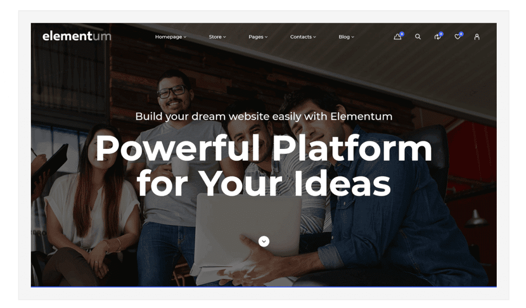 Elementum-WP theme