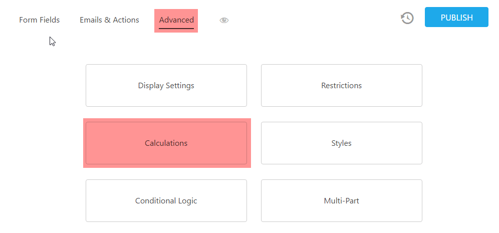 Ninja Forms Advance Tab Calculations