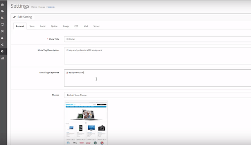 Opencart Seo Instellingen