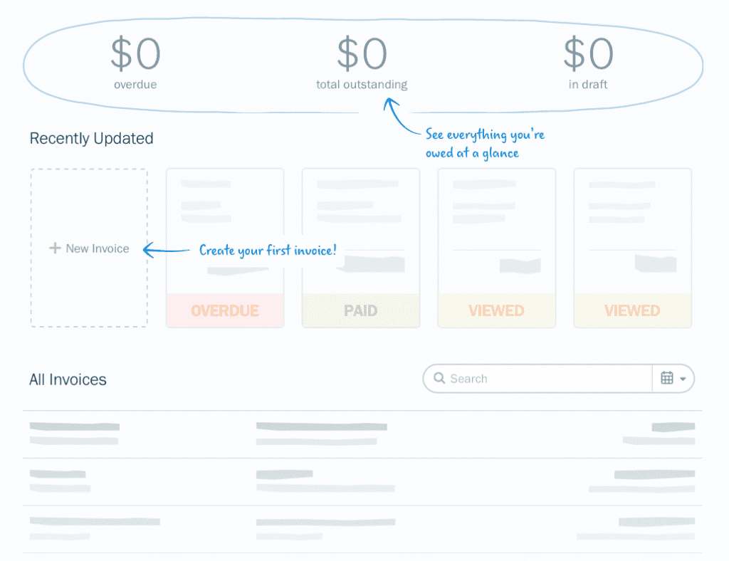 Freshbook Créer une facture