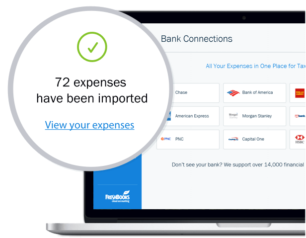 Freshbooks expenses