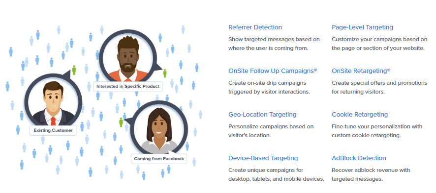 OptinMonster Targeted Campaigns