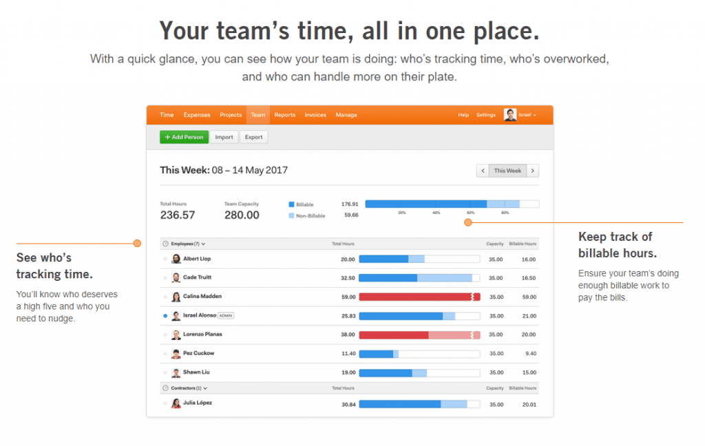 seguimiento del equipo de recolección