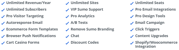 Sumo features