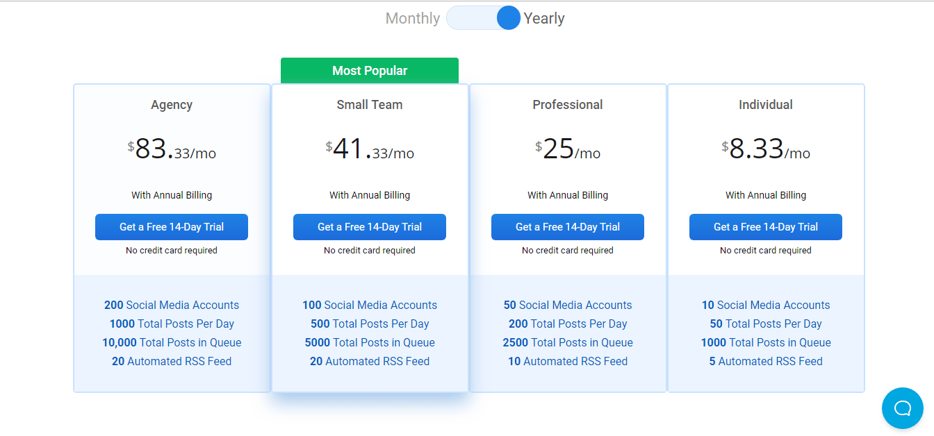 socialpilot prijzen