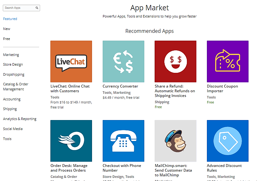 Ecwid’s App Market