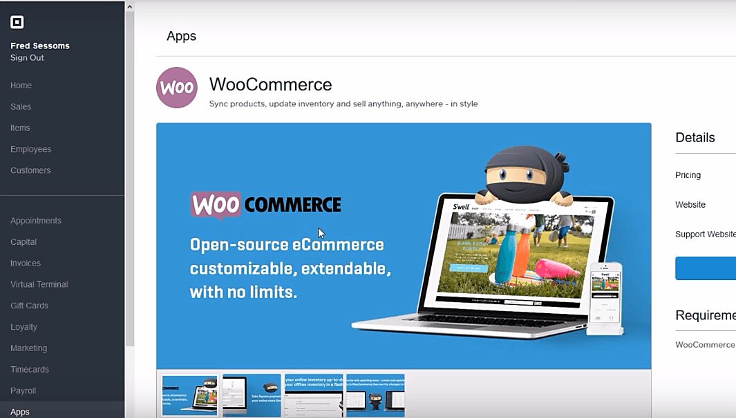 WooCommerce Anwendungen