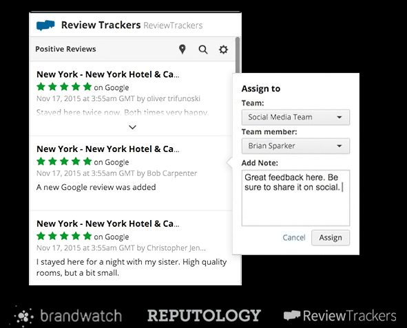 hootsuite review trackers