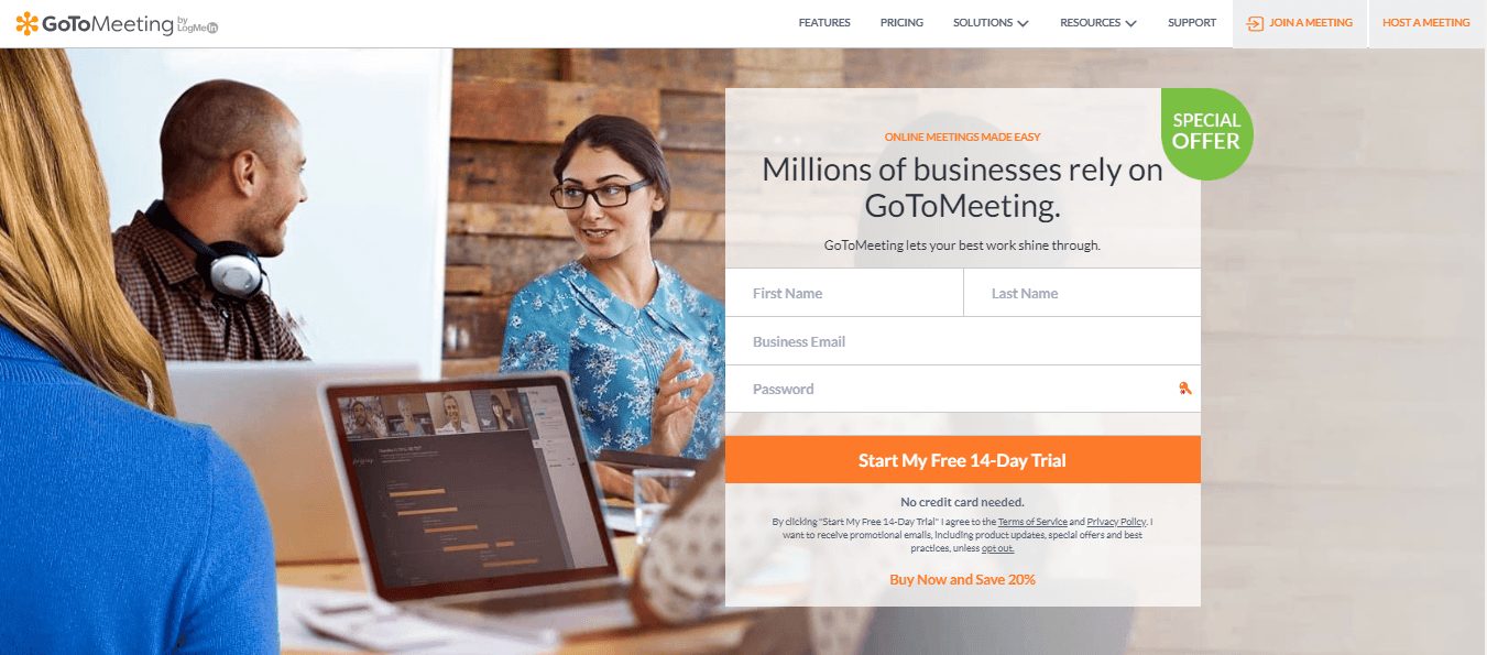 Gotomeeting online vergaderingen