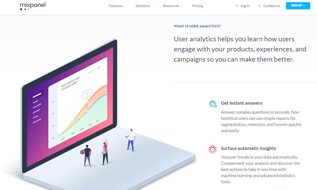 mixpanel analytics