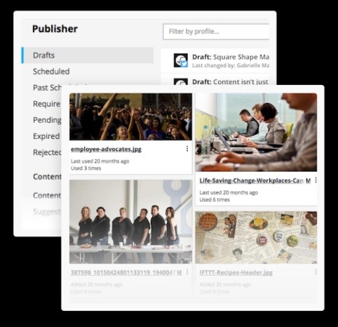 hootsuite publisher