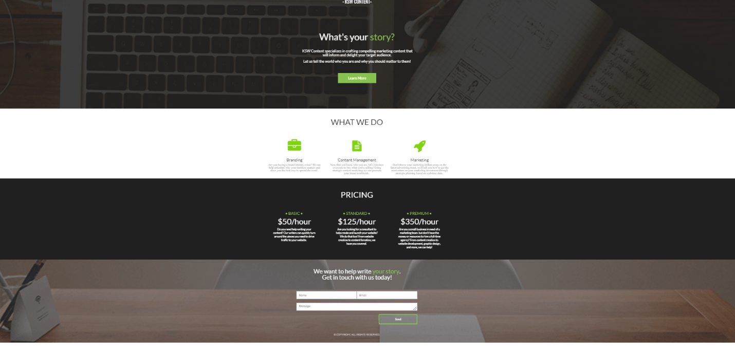 wishpond Landing Page