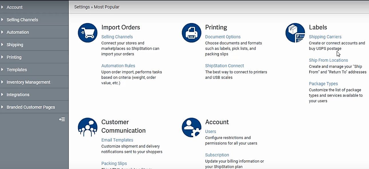 interface avec le poste de pilotage