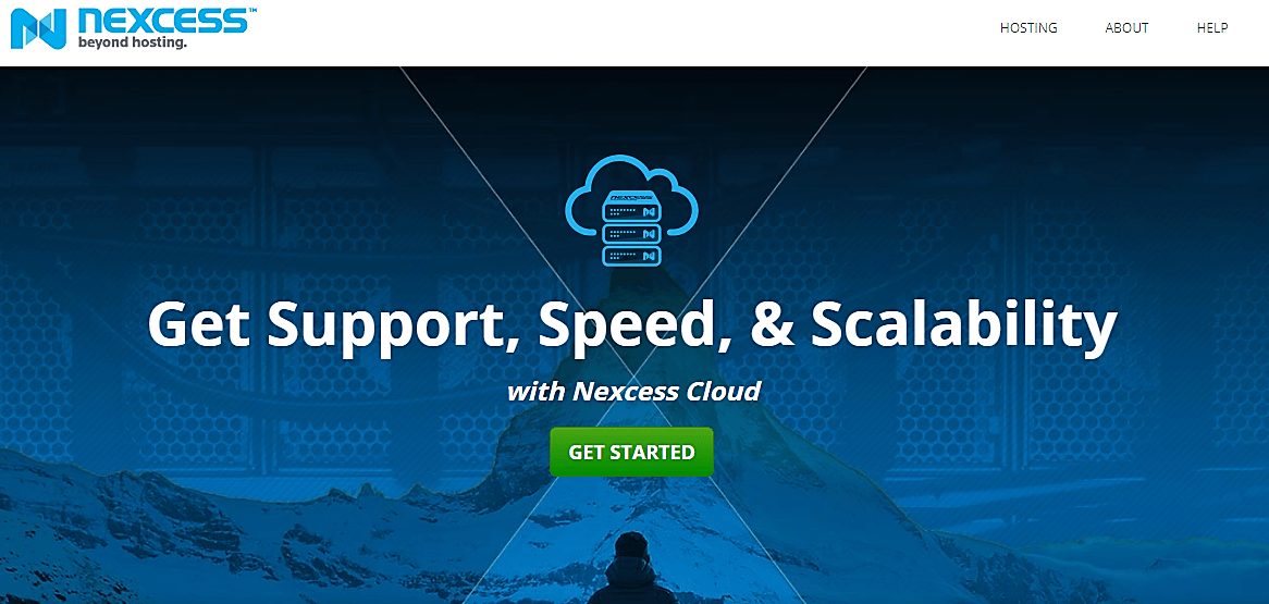 Nexcess homepage