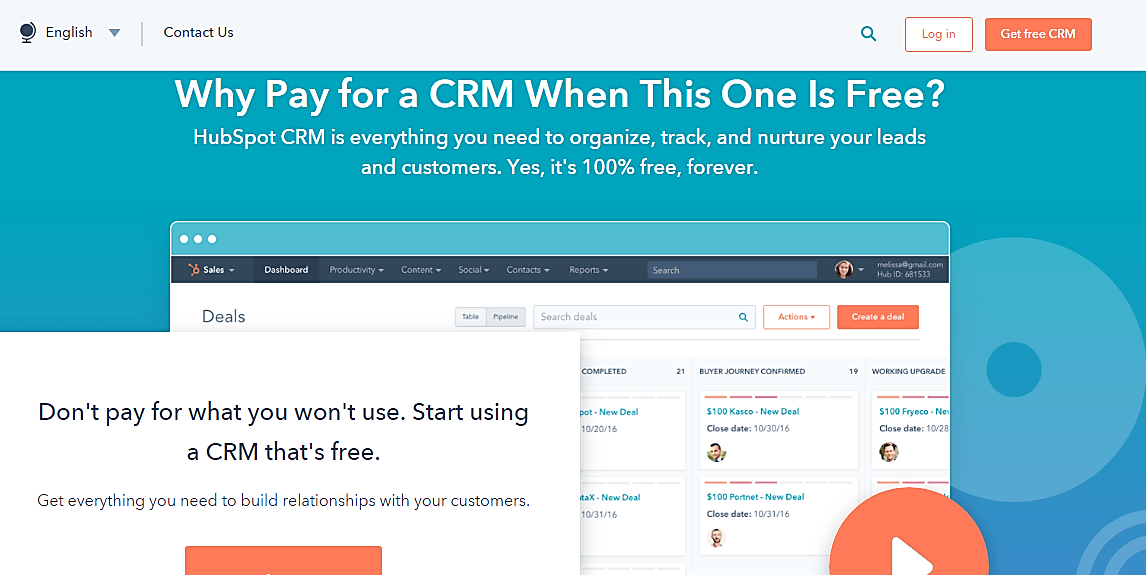 Hubspot CRM