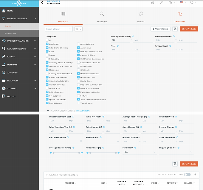 viral launch dashboard