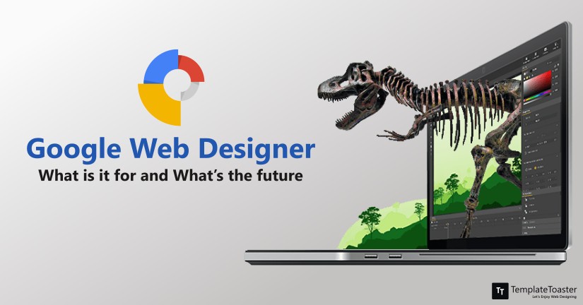 Startseite von Google Web Designer