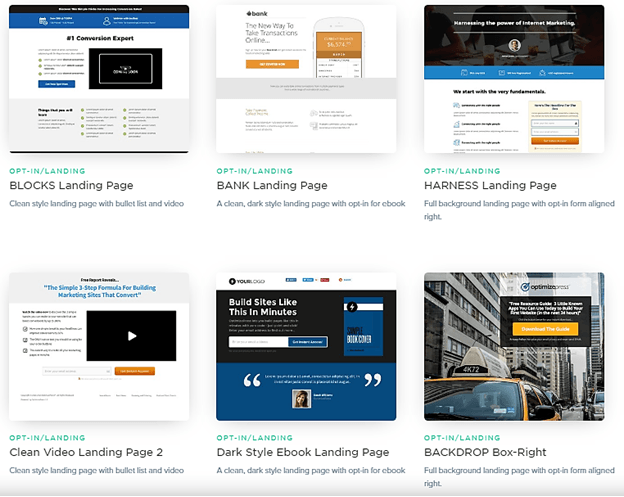 OptimizePress Templates
