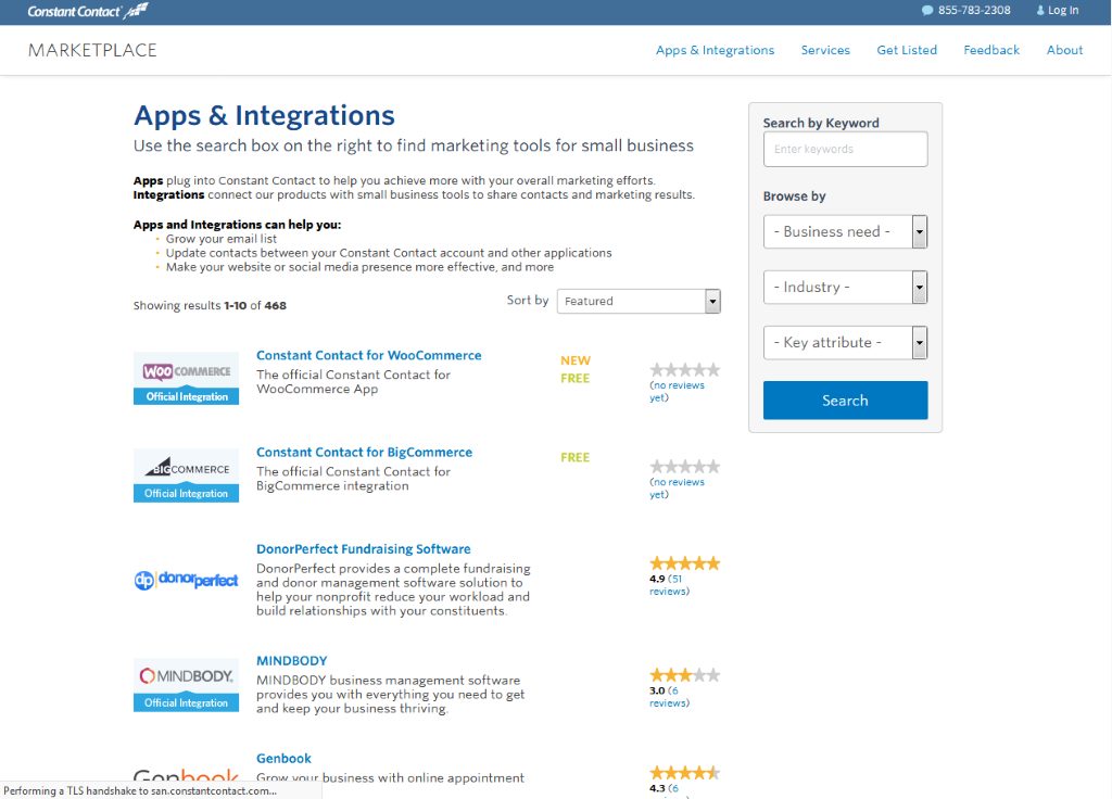 Constant Contact Apps & Integrations