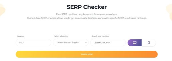 AccuRanker SERP Checker