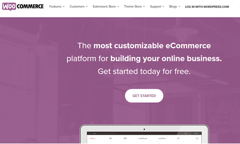 WooCommerce home page