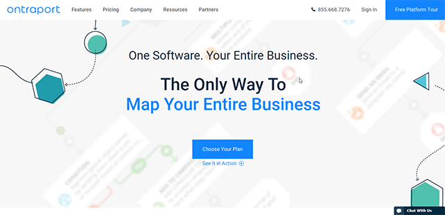 ontraport home page