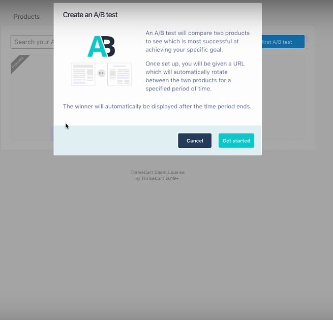 A/B-Tests in ThriveCart