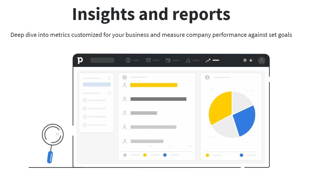 Rapports et informations sur Pipedrive