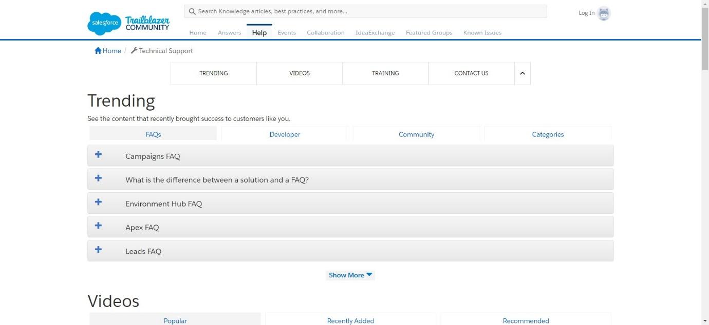 Asistencia de Salesforce