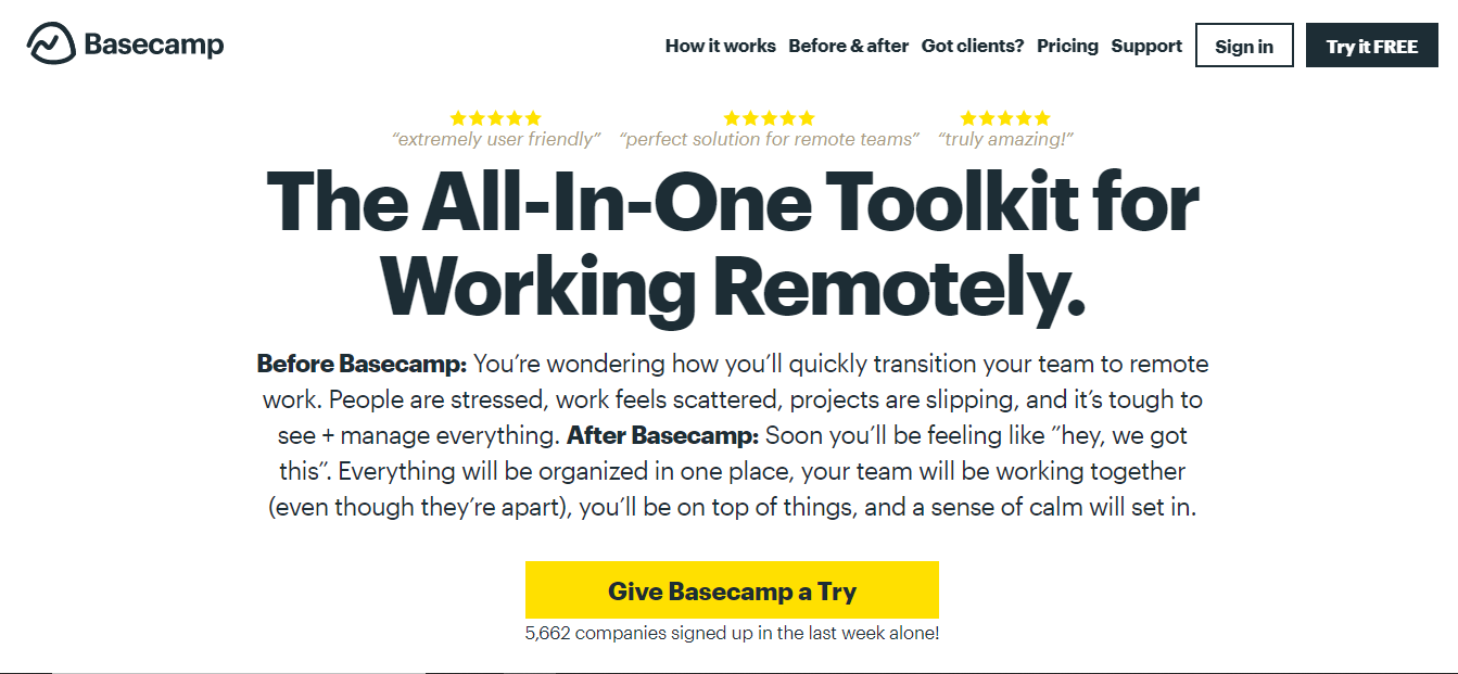 basecamp review