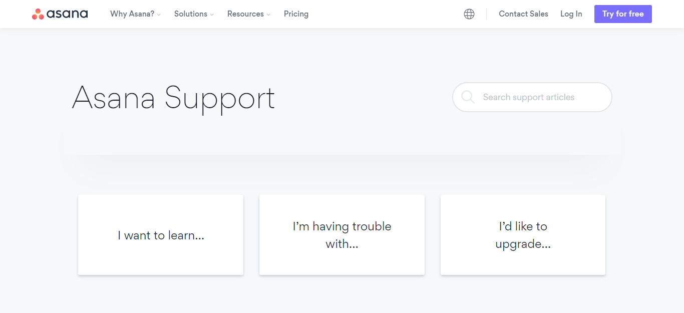 asana support