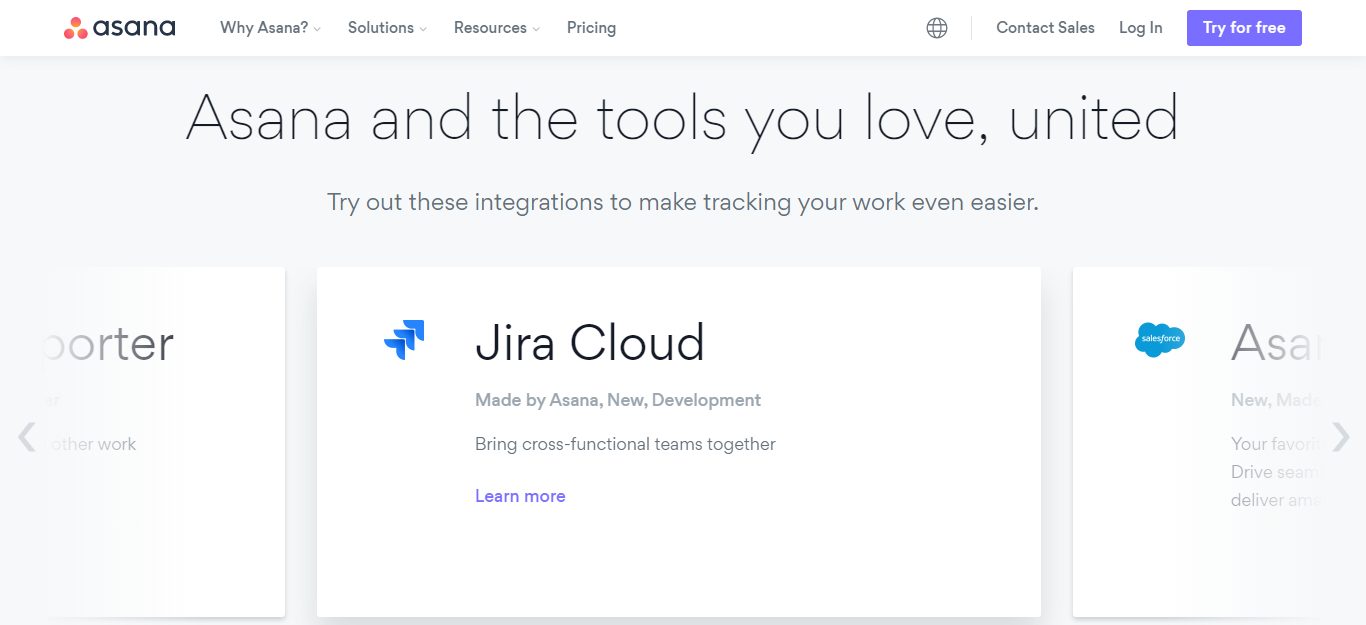 asana integrations