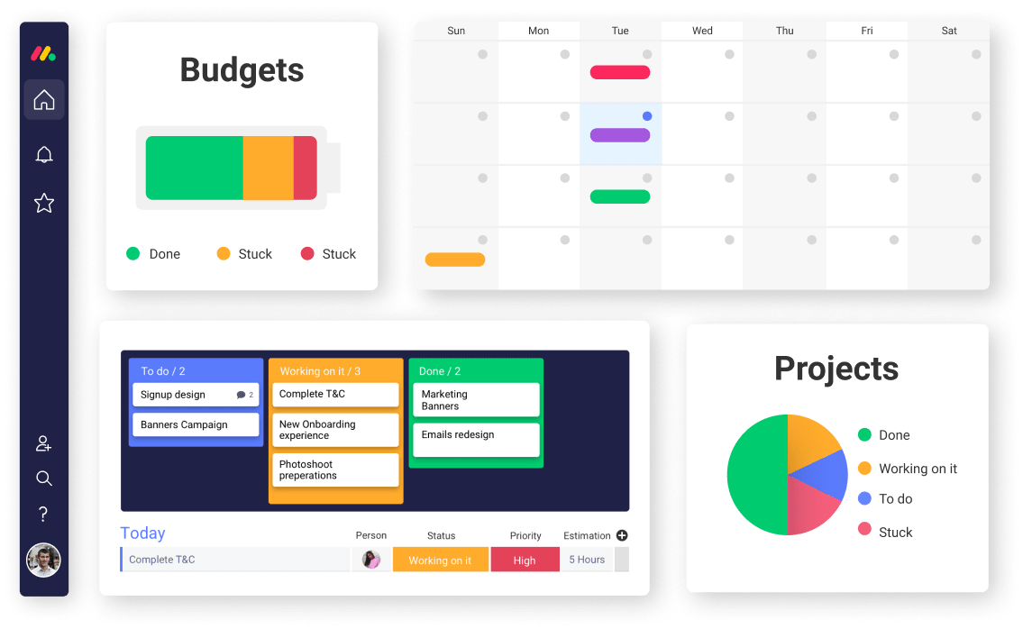 monday com dashboards