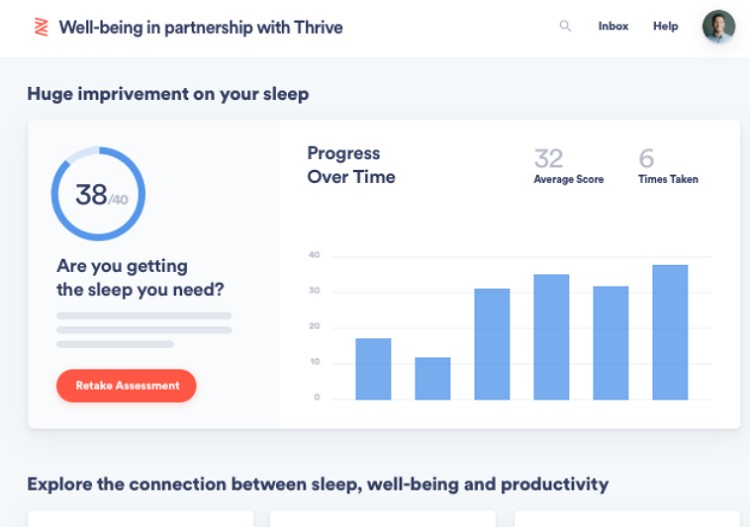 zenefits well being thrive