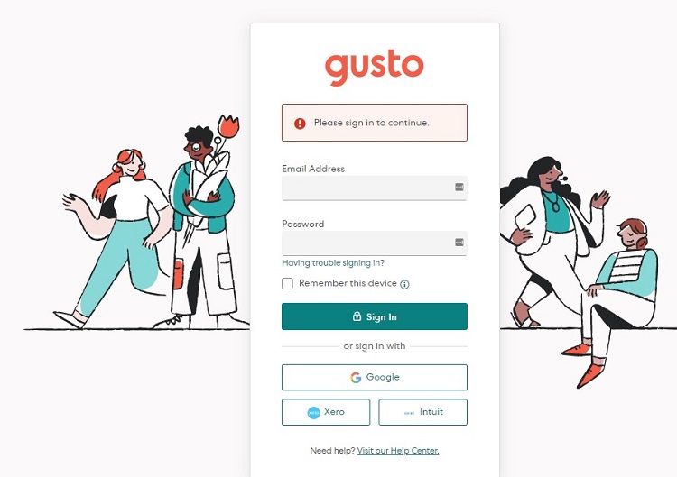 ondersteuning voor gusto