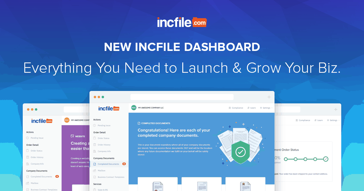 incfile dashboard