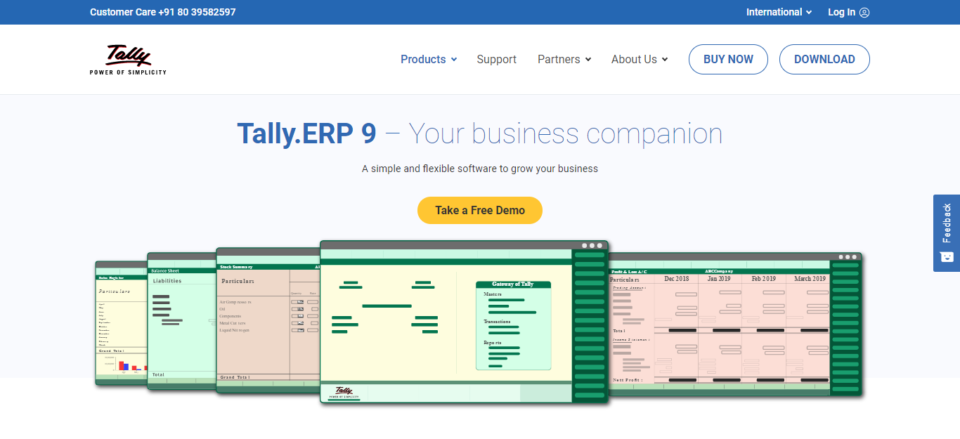 tally erp 9 cloud price