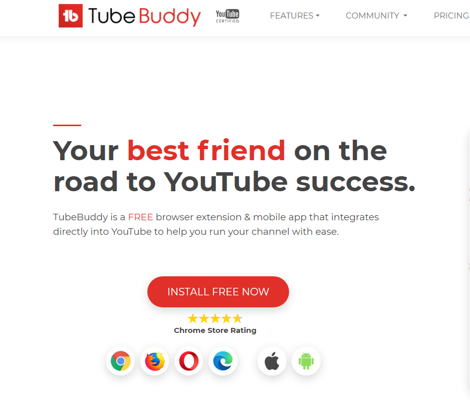 tubebuddy app not working