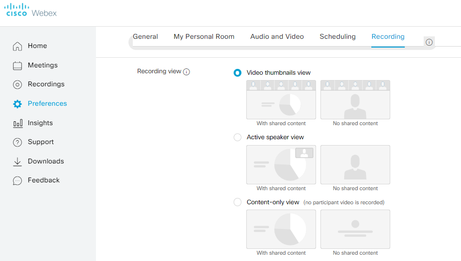 enregistrement webex vs zoom cisco