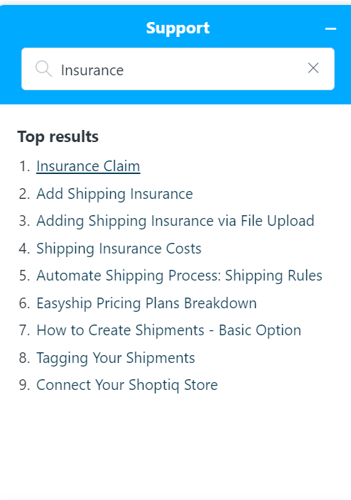 Connect Your Store – Easyship Support